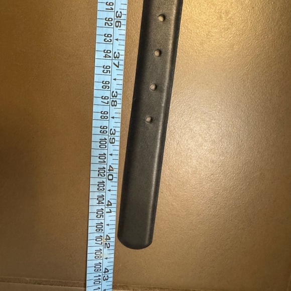 LEJON Italian Calfskin Size XL Women’s Black Leather Gold Buckle Made in USA EUC - Picture 14 of 14